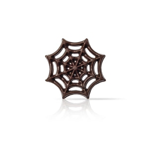 Dobla Dark chocolate spider web