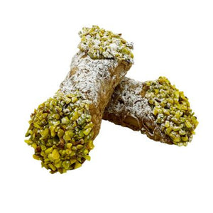 Casa Cannoli Pre-Filled Pistachio Cannoli Mignon | 34pcs